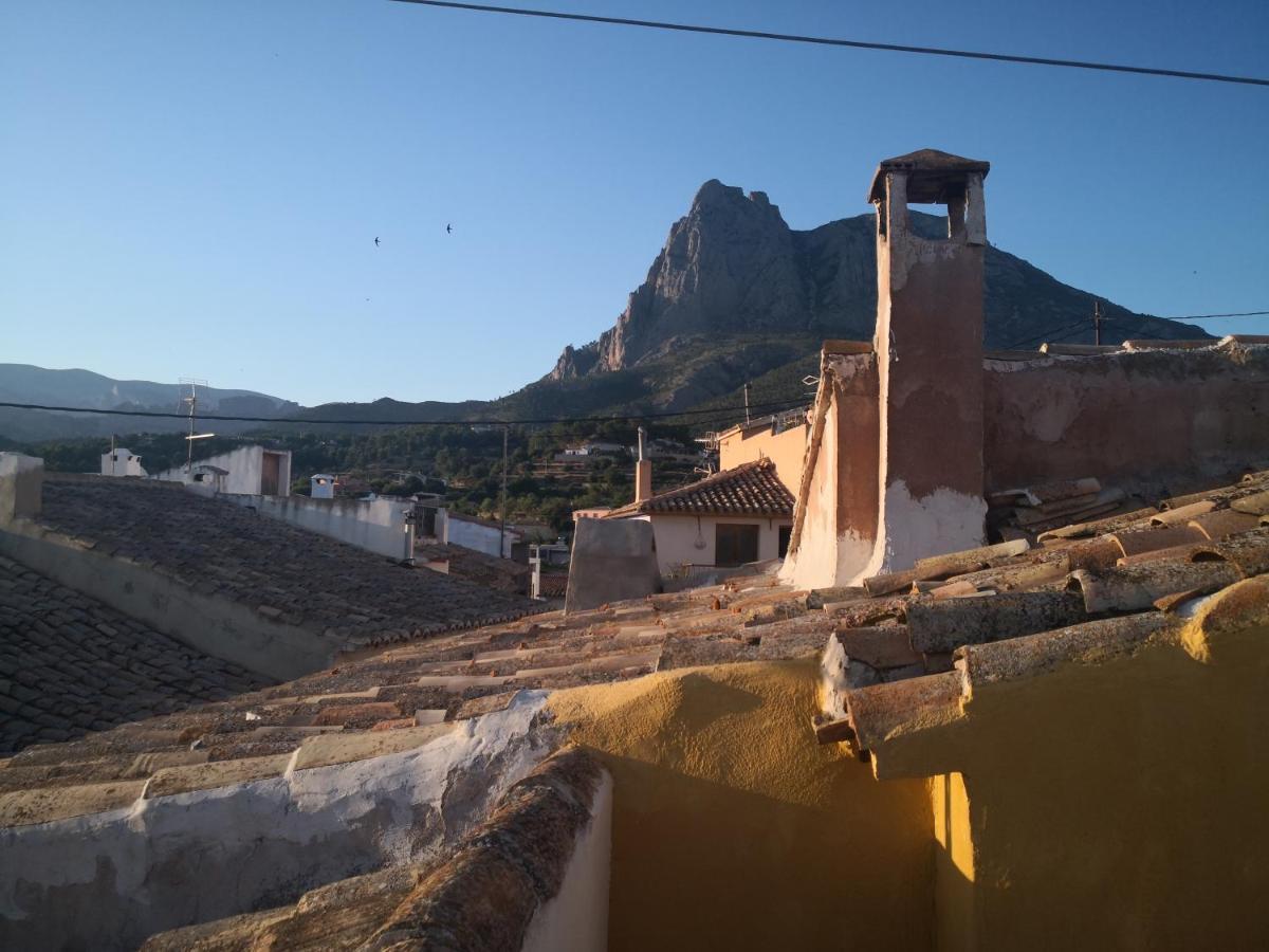 Casa En El Centro Del Pueblo De Finestrat Lägenhet Exteriör bild